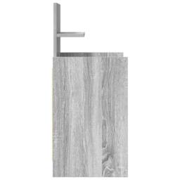 Berkfield Home Durable Bedside Cabinets with 2 Drawers 2 pcs Grey Sonoma 38x34x80 cm - Size: 38 x 34 x 80 cm - thumbnail 8