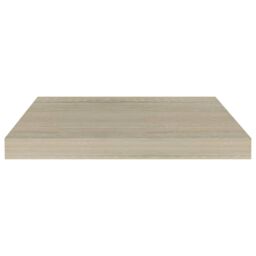 Berkfield Home Floating Wall Shelves 2 pcs Oak 50x23x3.8 cm MDF in Brown - thumbnail 4