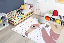 RugsX Petit Rug in Yellow - Size: 80 cm x 150 cm - thumbnail 4