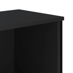 Berkfield Home Shoe Cabinet Black 90x38x45.5 cm Engineered Wood - thumbnail 7