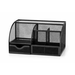 EONLION Desk Organiser Black Metal - Size: 500mm - thumbnail 3