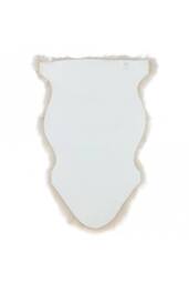 Fenland England Real Sheepskin Single Rug in Beige - Size: Small - thumbnail 2