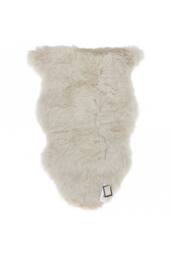 Fenland England Real Sheepskin Single Rug in Beige - Size: Small - thumbnail 1