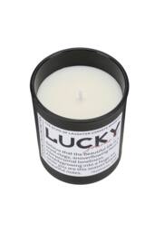 Living and Home Black Glass Cup Soy Wax Scented Candle with Wooden Lid - thumbnail 3