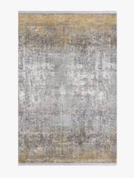 Gooch Luxury Rugs Toros Ombre Distressed Area Rug in Metallic Gold - Size: 180 cm x 120 cm - thumbnail 1