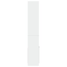 Berkfield Home Highboard¬†White 92x33x180 cm Engineered Wood in White - Size: 92 x 33 x 180 cm - thumbnail 6