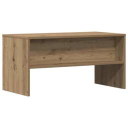 Berkfield Home TV Cabinet Artisan Oak 80x40x40 cm Engineered Wood in Brown - Size: 80 x 40 x 40 cm - thumbnail 6