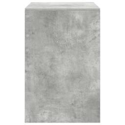 Berkfield Home Modern Writing Desk Concrete grey MDF 100 x 50 x 76 cm Writing Desk - thumbnail 6