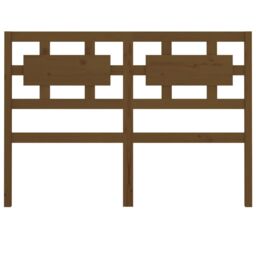 Berkfield Home Bed Headboard Honey Brown 205.5x4x100 cm Solid Wood Pine - thumbnail 4