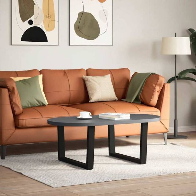 Berkfield Home Dining Table Legs V-Shape 2 pcs Black 70x(42-43.3) cm Steel - image 1