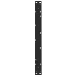 Berkfield Home Dining Table Legs V-Shape 2 pcs Black 70x(42-43.3) cm Steel - thumbnail 7