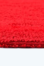 Homescapes Luxury Bath Mat Reversible 100% Cotton 1600GSM, 50 x 80cm, Extra Soft in Red - Size: 50 x 80 cm - thumbnail 5