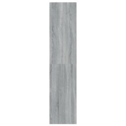 Berkfield Home Book Cabinet/Room Divider Grey Sonoma 40x30x135 cm - Size: 40 x 30 x 135 cm - thumbnail 6