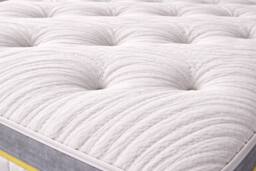 Nexus Mattresses Ltd Hybrid Reflex Support Pocket Spring Mattress - 25cm in White - Size: Double - thumbnail 4