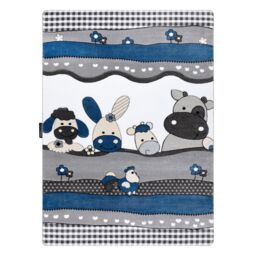 RugsX Petit Rug in Blue - Size: 120 cm x 170 cm - thumbnail 2