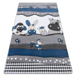 RugsX Petit Rug in Blue - Size: 120 cm x 170 cm - thumbnail 1