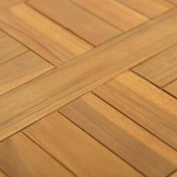 Berkfield Home Square Table Top 40x40x2.5 cm Solid Wood Teak in Brown - thumbnail 6