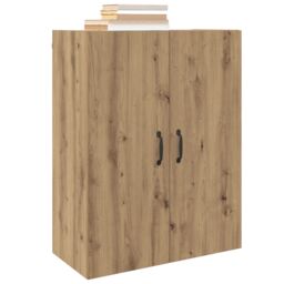 Berkfield Home Hanging cabinet Artisan oak 69.5 x 34 x 90 cm Engineered wood in Brown - thumbnail 3