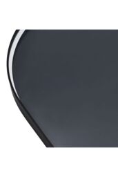 Living and Home Contemporary Arched Wall Mirror in Black - thumbnail 7