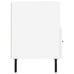 Berkfield Home TV Cabinet White 80x36x50 cm Engineered Wood - Size: 80 x 36 x 50 cm - thumbnail 7