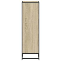 Berkfield Home Book Cabinet Sonoma Oak 65.5x33x107.5 cm Engineered Wood in Brown - thumbnail 5