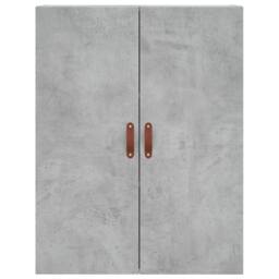 Berkfield Home Highboard Concrete Grey 69.5x34x180 cm Engineered Wood - thumbnail 6