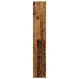 Berkfield Home Room Divider Old Wood 100x33x187.5 cm Engineered Wood in Brown - thumbnail 5