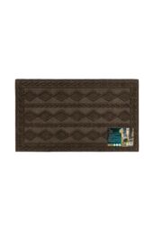 JVL Knit Rubber Backed Indoor Doormat 45x75cm Brown - Size: 45 cm x 75 cm - thumbnail 6