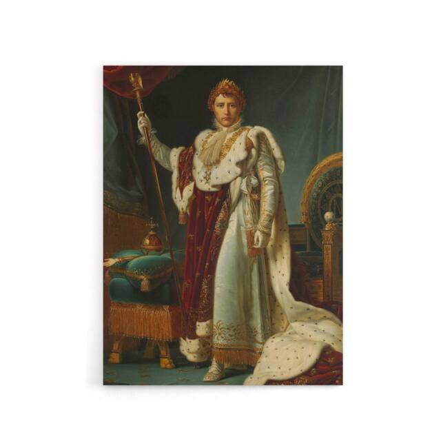 "Artery8 Gerard Emperor Napoleon Bonaparte I Canvas Wall Art Print - Size: W18"" x H24""" - image 1