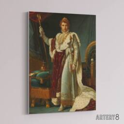 "Artery8 Gerard Emperor Napoleon Bonaparte I Canvas Wall Art Print - Size: W18"" x H24""" - thumbnail 2