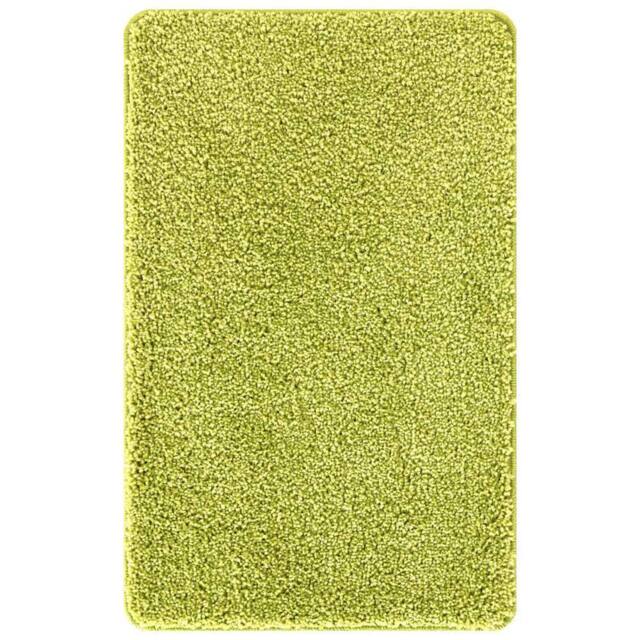 Berkfield Home Bath Mat Rectangular Green 50x80 cm Polypropylen Non-Slip - Size: Medium - image 1