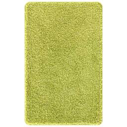 Berkfield Home Bath Mat Rectangular Green 50x80 cm Polypropylen Non-Slip - Size: Medium - thumbnail 1