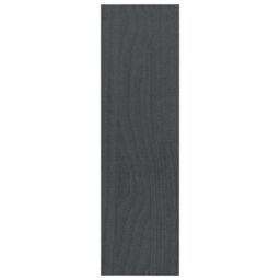 Berkfield Home Book Cabinet/Room Divider Grey 100x30x103 cm Solid Pinewood - Size: 100 x 30 x 103 cm - thumbnail 6