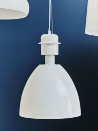 Orsina White Metal Pendant Light, Long Lasting White Pendant Ceiling Light, Easy Installation Ceiling Pendant - thumbnail 2