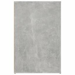 Berkfield Home Desk Concrete Grey 100x49x75 cm Engineered Wood - Size: 100 x 49 x 75 cm - thumbnail 8