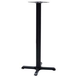 Berkfield Home Bistro Table Leg Black 56x56x107 cm Cast Iron - Size: 56 x 56 x 107 cm - thumbnail 2