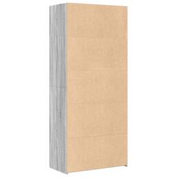 Berkfield Home Highboard Grey Sonoma 80x42.5x185 cm Engineered Wood - thumbnail 6