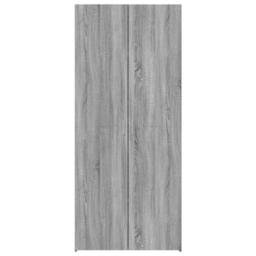 Berkfield Home Highboard Grey Sonoma 80x42.5x185 cm Engineered Wood - thumbnail 4