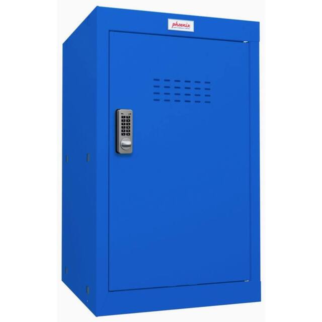 Phoenix Safe Company Blue Cube Locker with Electronic Lock, CL0644BBE, 87L - Size: 600mm - image 1
