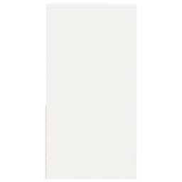 Berkfield Home Durable Bedside Cabinets with Drawer 2 pcs White 35x34x66.5 cm - thumbnail 7