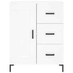 Berkfield Home Highboard White 69.5x34x180 cm Engineered Wood - thumbnail 8