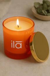 Ila Fragrant Candle For Higher Energy - Orange Blossom - thumbnail 3