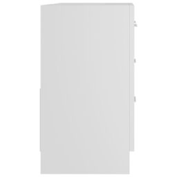 Berkfield Home Sink Cabinet White 63x30x54 cm Engineered Wood - Size: 63 x 30 x 54 cm - thumbnail 6