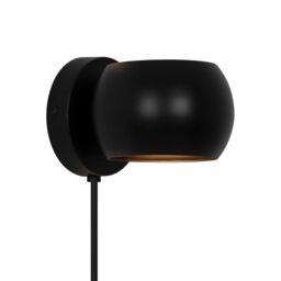 Nordlux Modern Indoor Wall Light Black Metal G9 Adjustable Head - No, IP20 - thumbnail 1