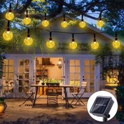 FLAVORA Warm White 32FT 60 BULB WITHOUT USB Solar Light Party - thumbnail 3