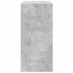 Berkfield Home Durable Bookcase Concrete Grey 31x24x52 cm Engineered Wood - Size: 31 x 24 x 52 cm - thumbnail 6