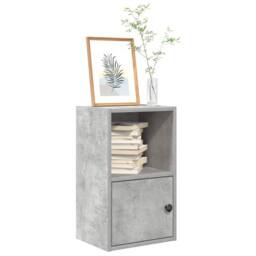 Berkfield Home Durable Bookcase Concrete Grey 31x24x52 cm Engineered Wood - Size: 31 x 24 x 52 cm - thumbnail 2