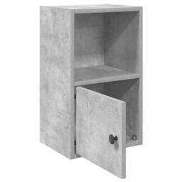 Berkfield Home Durable Bookcase Concrete Grey 31x24x52 cm Engineered Wood - Size: 31 x 24 x 52 cm - thumbnail 4