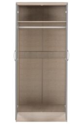 Seconique Nevada 2 Door All Hanging Wardrobe in Grey - thumbnail 4