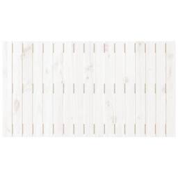 Berkfield Home Wall Headboard White 108x3x60 cm Solid Wood Pine - Size: 108 x 3 x 60 cm - thumbnail 4